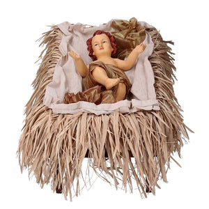 Natività tessuto oro cm xh106,5