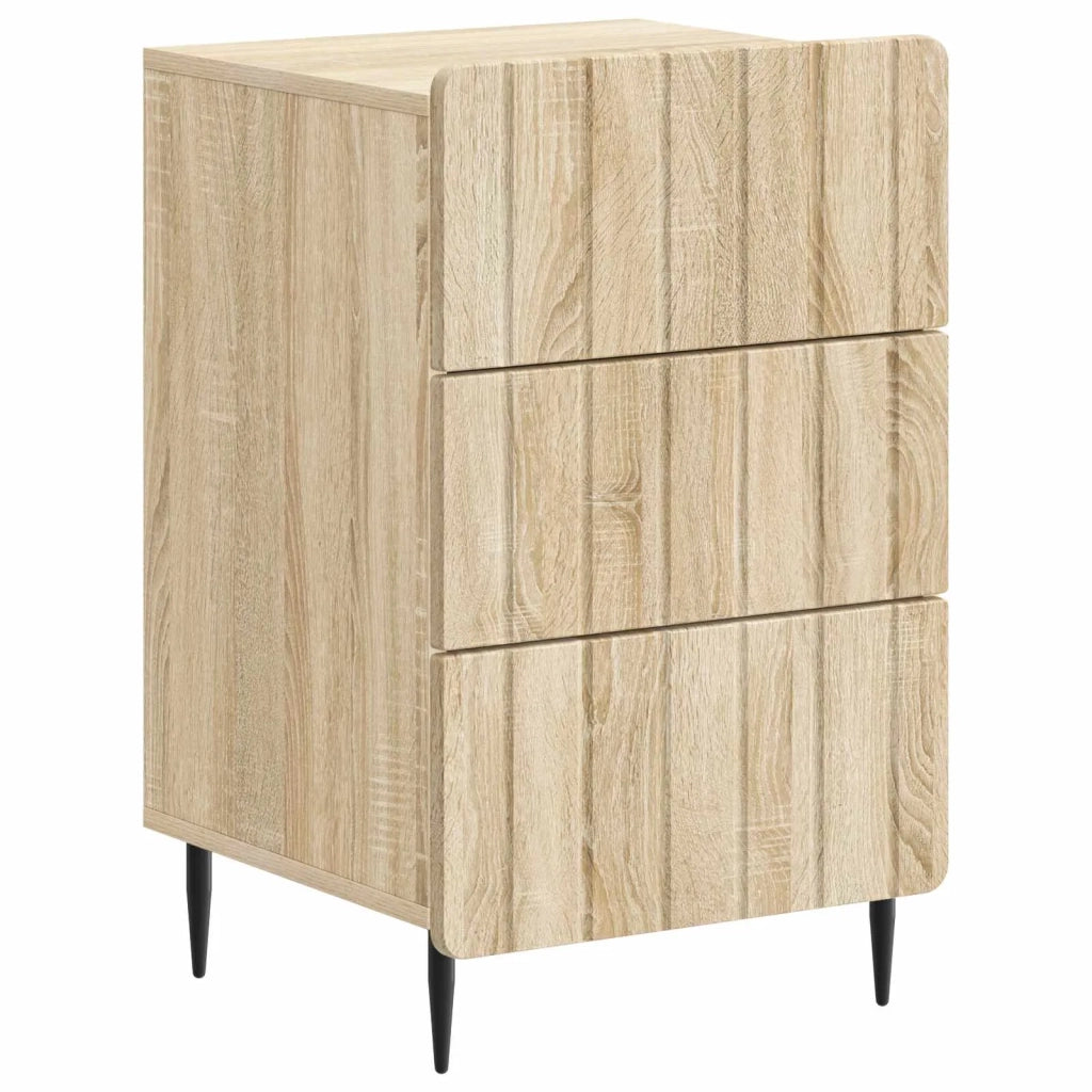 Armadio da Notte con cassetto Rovere Sonoma 43x 41 x 68 cm 894327