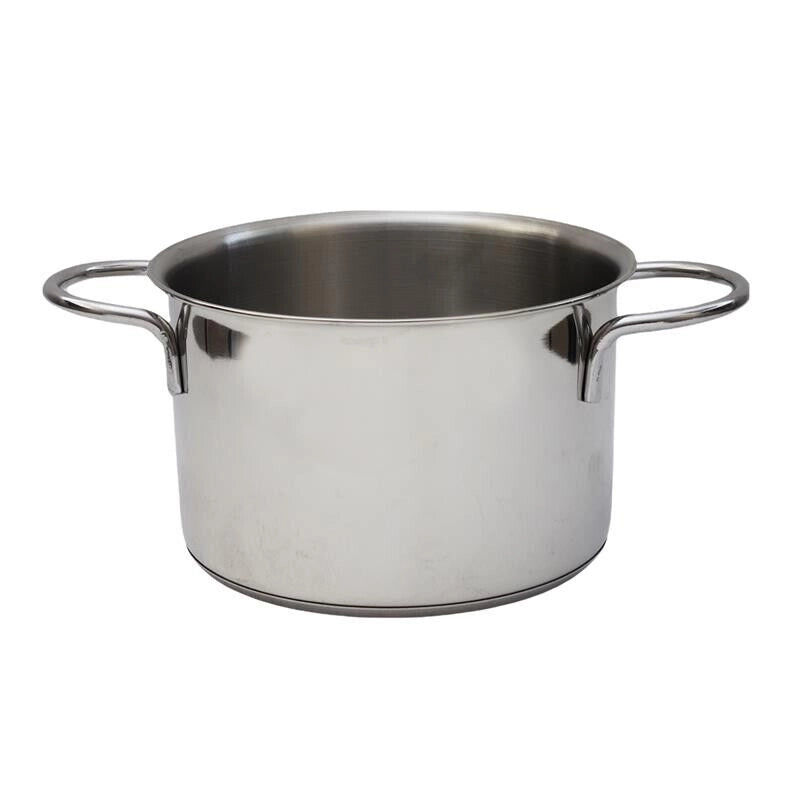 KOOK PENTOLA ACCIAIO INOX 22 CM – CASSERUOLA CUCINA ALTA QUALITÀ