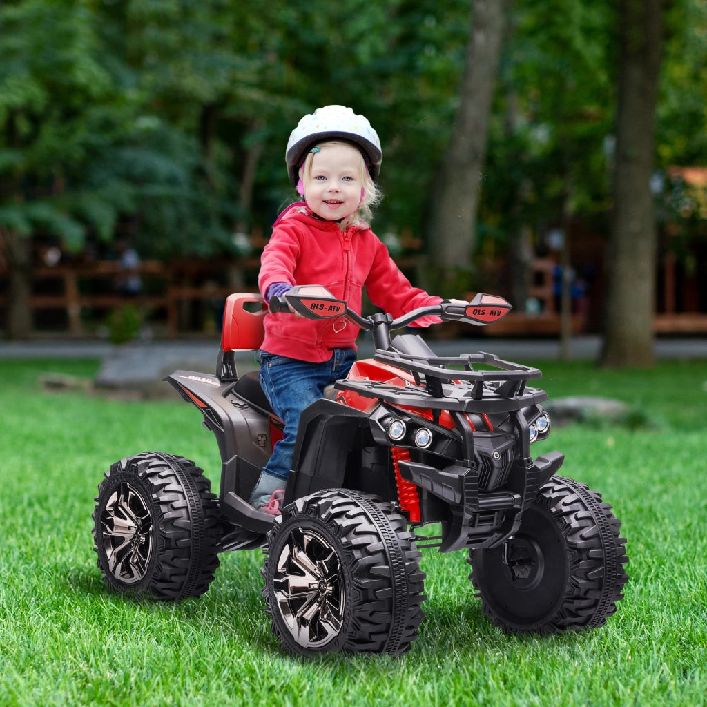 Quad Elettrico Bambini ¨C zephmum ¨C Rosso 12V 100x65x73cm
