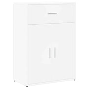 Credenza | Madia | Buffet da pranzo | Armadio da pranzo Bianca 60x30x84 cm in Legno Multistrato