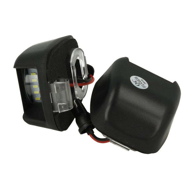 Kit Luci Targa Led Nissan Navara D40 2005-2016 Suzuki Equator OEM 26510ZP50A 12V 3W Bianco Canbus