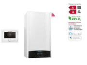 Caldaia a Condensazione Ariston GENUS ONE+ NET 35 kW WiFi Metano/Gpl Sensys di Serie Con Kit Scarico Fumi