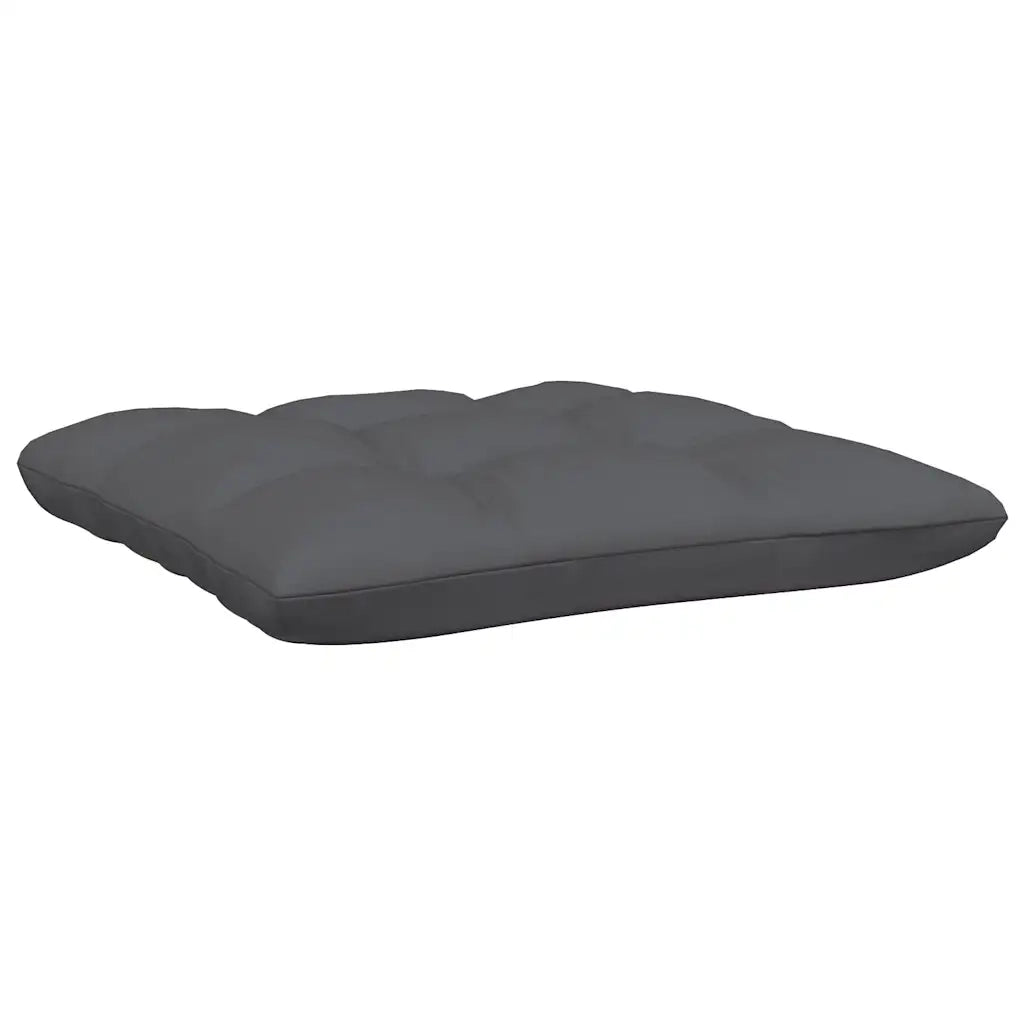 Divano da Giardino a 2 Posti con Cuscini-Sofa da Giardino-Divano da esterno Nero Massello di Pino 609110