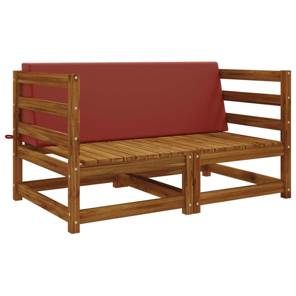 Cuscino schienale SOEST 100% Poliestere Rosso 120 x 20 x 40 cm 946739