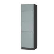 Vicco Armadio frigorifero Blu-grigio chiaro 60 cm