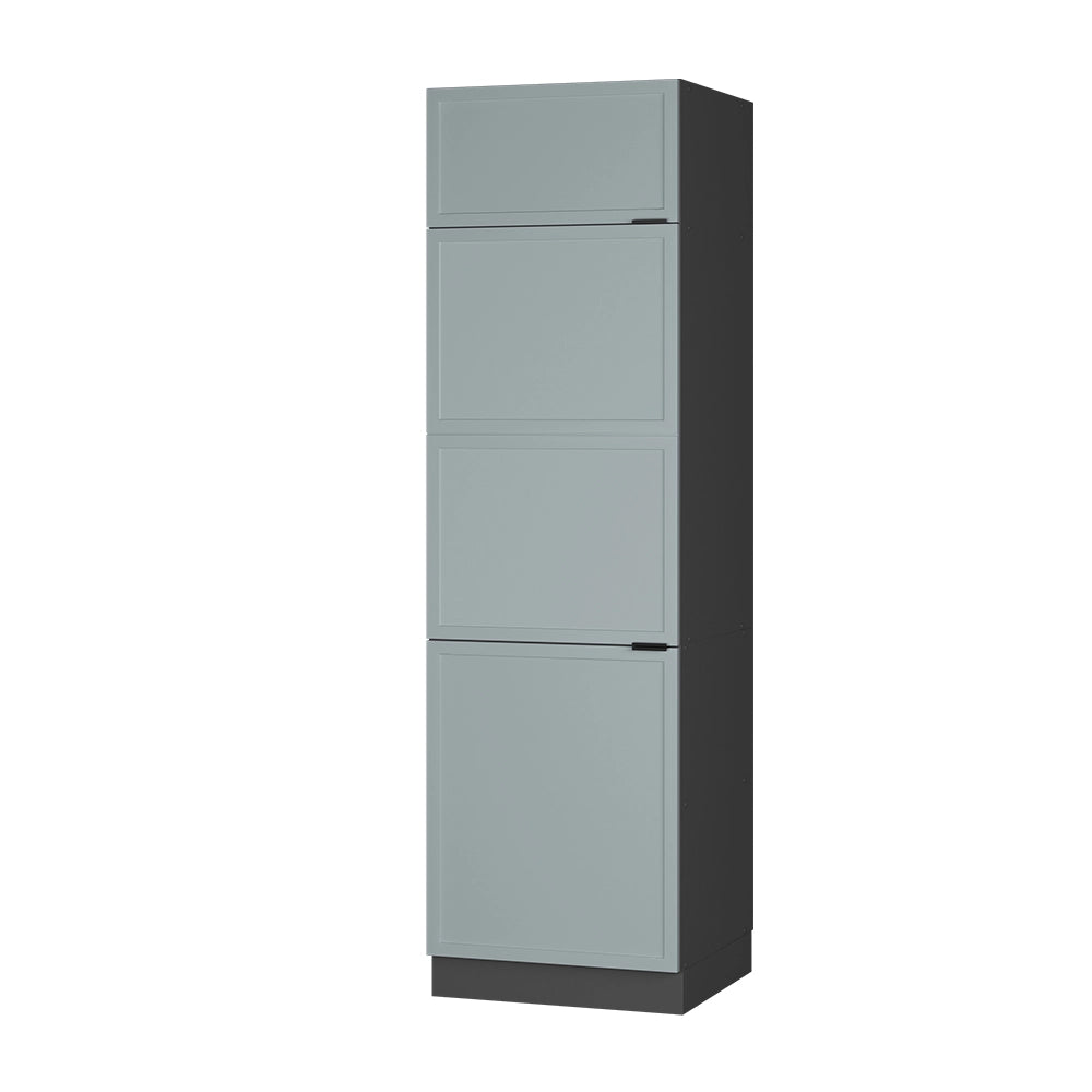 Vicco Armadio frigorifero Blu-grigio chiaro 60 cm