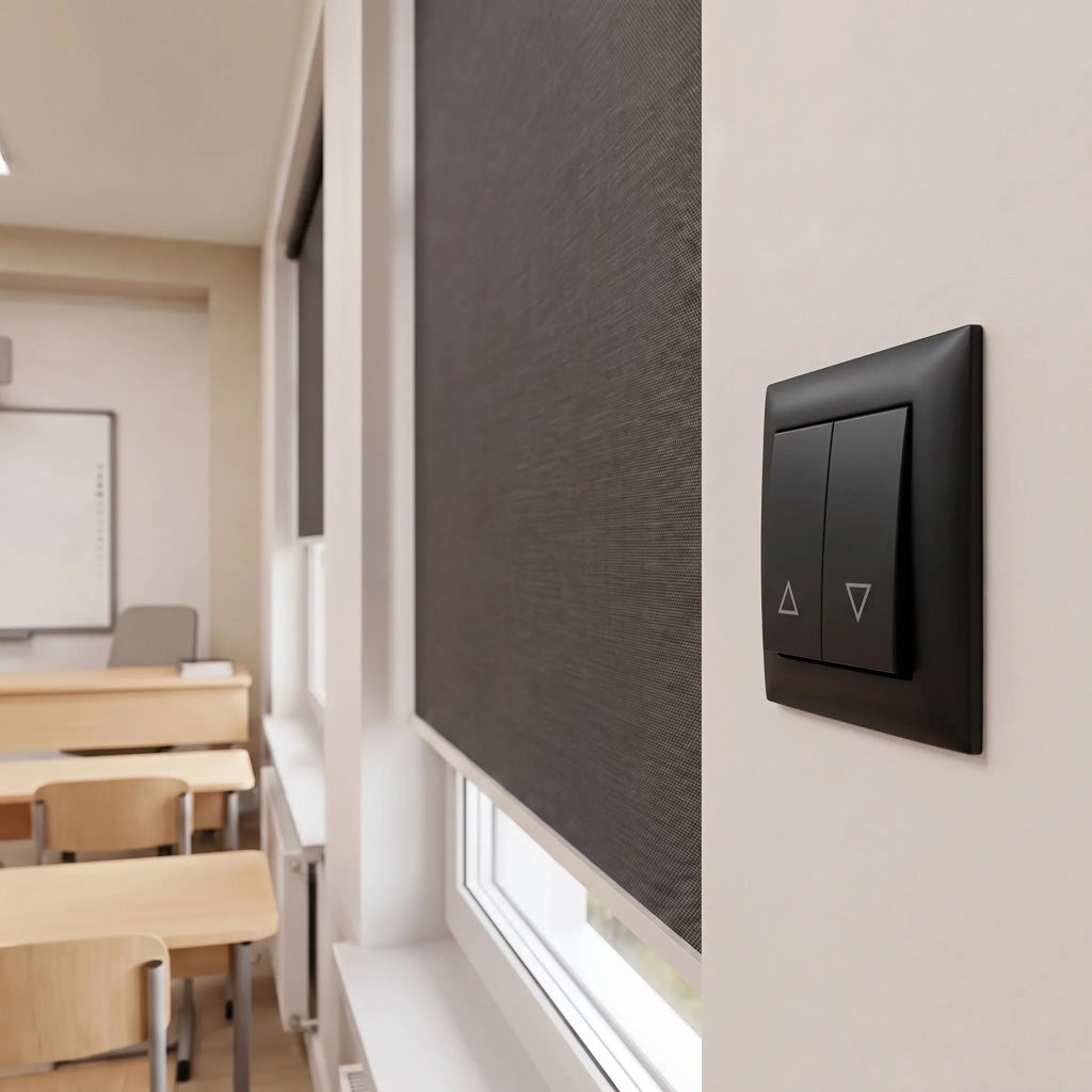 Interruttore Per Veneziane Oste Jnh009-w Black