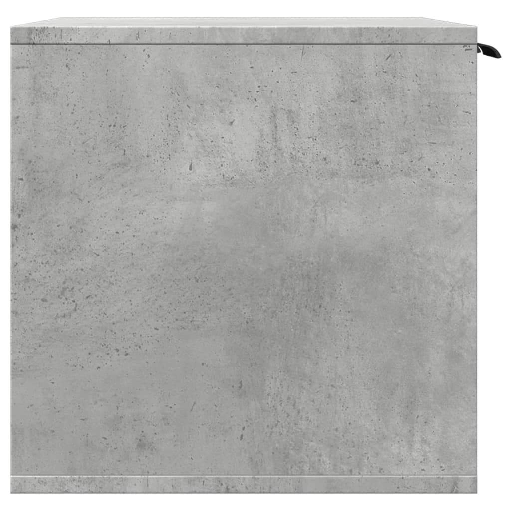 Mobiletto per lettiera per gatti in legno ingegnerizzato grigio 02_0043322