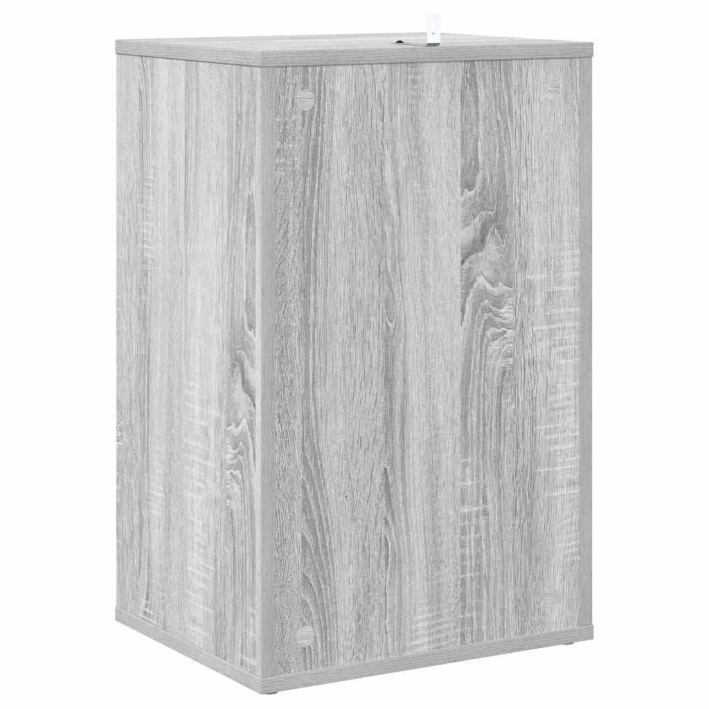 Mobile porta vinili Sonoma grigio 38 x 33 x 61 cm 8012863