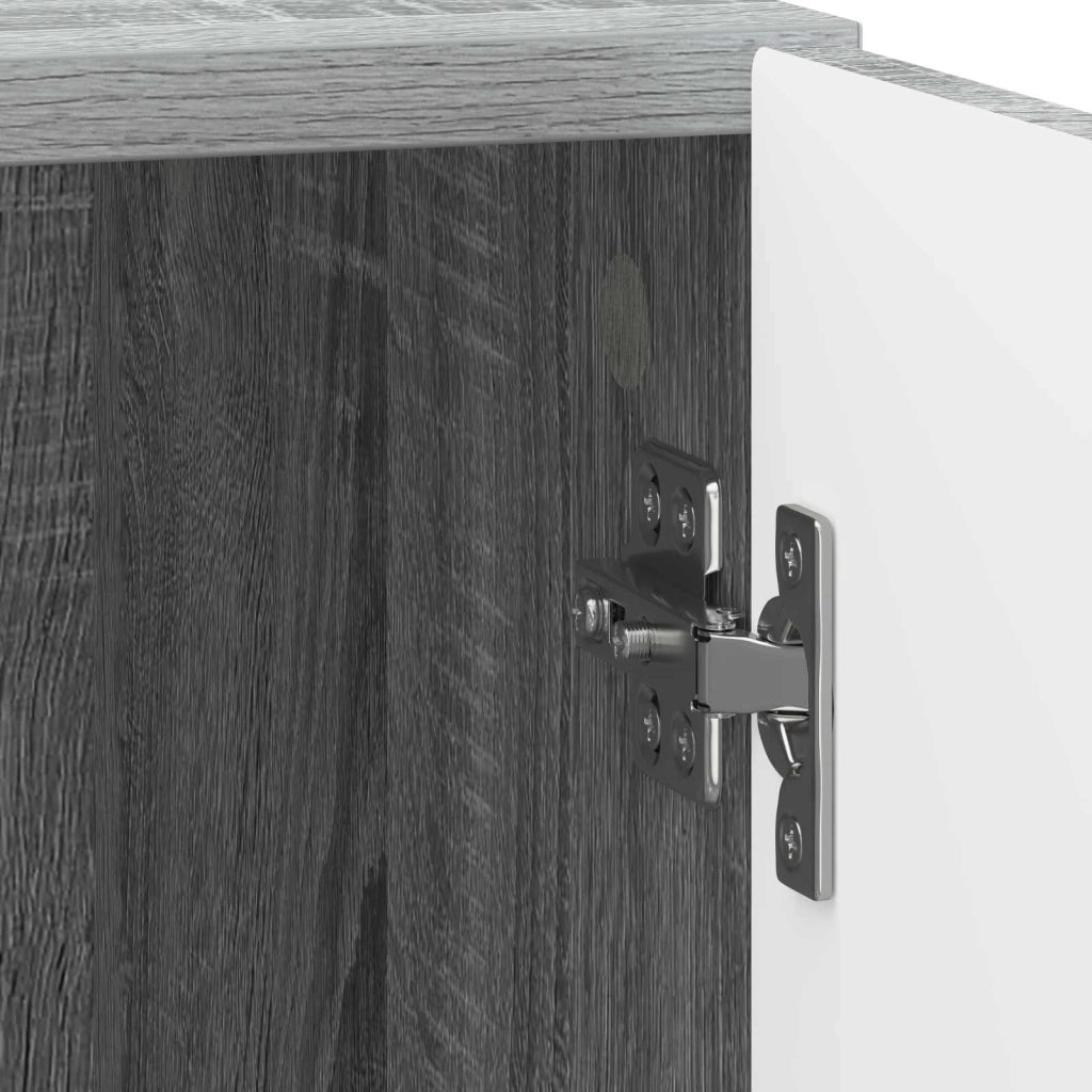 Armadio da Notte 2 pcs Grigio Sonoma 43 x 34,5 x 50 cm 894118