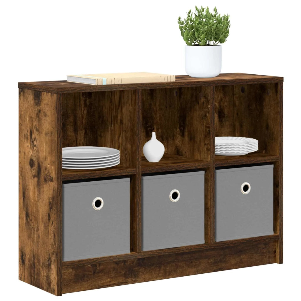 Credenza con cassetto Rovere fumé 73,5 x 22,5 x 53,5 cm