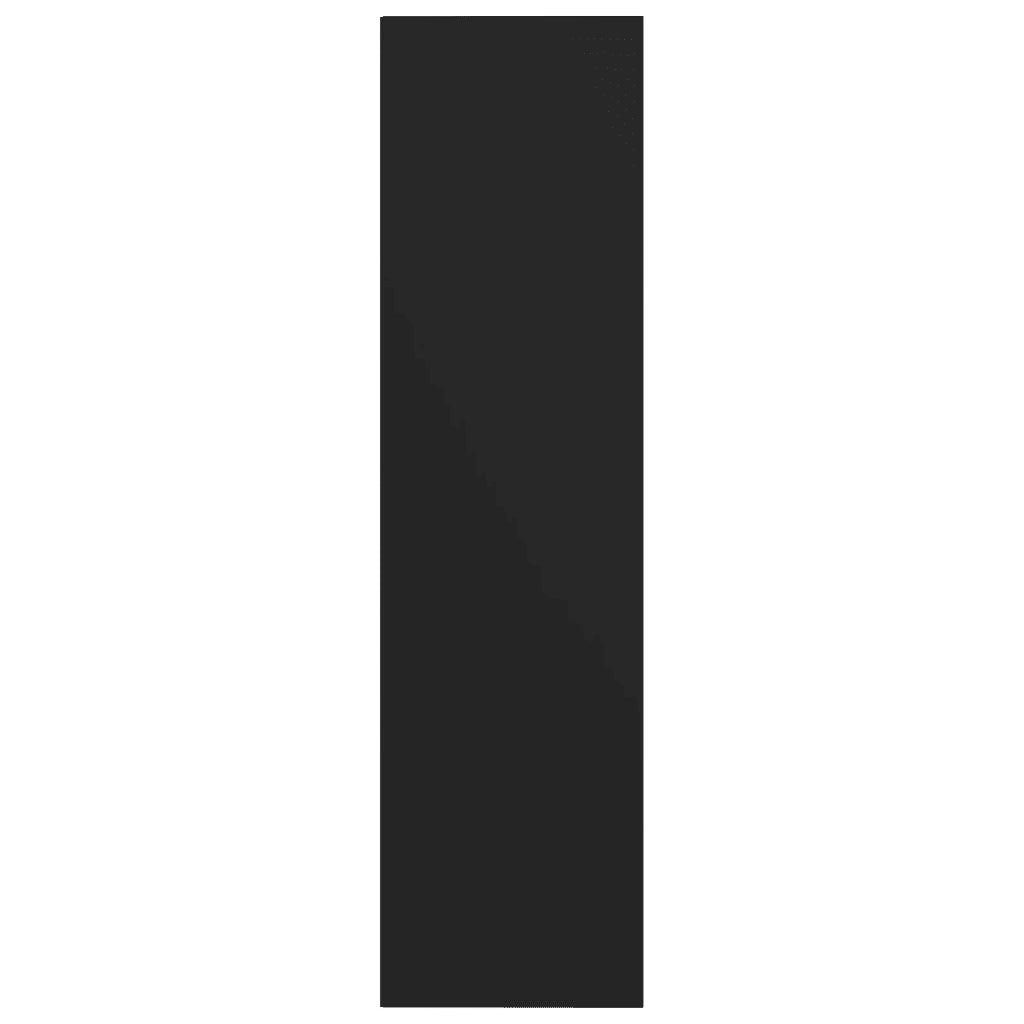 Libreria-Mobile TV Nero 36x30x143 cm in Legno Multistrato