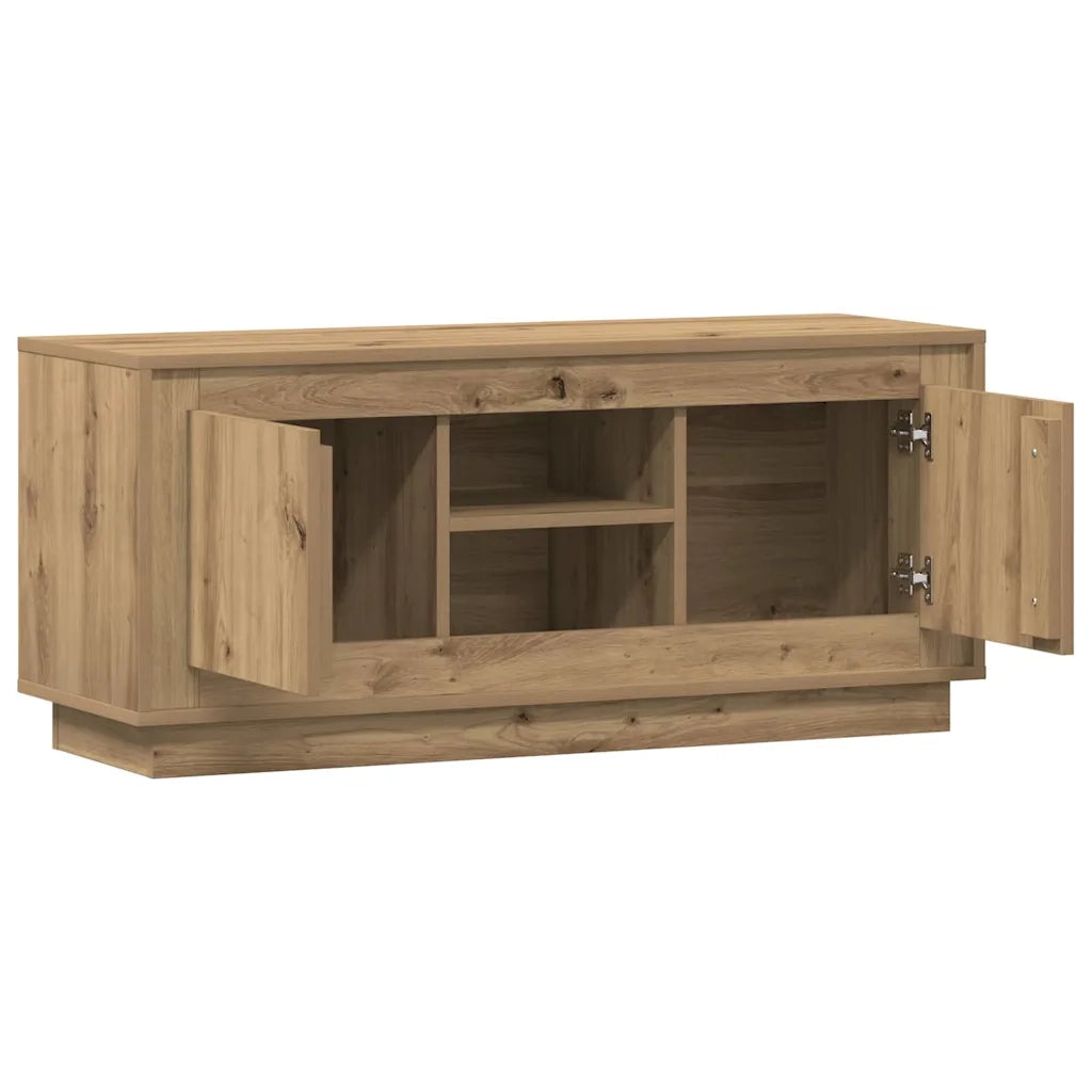 Mobile TV Rovere artigianale 102 x 35 x 45 cm Legno multistrato 881314