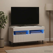 Mobile TV LED Bianco Legno ingegnerizzato 896555