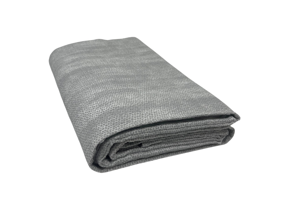 Copriletto Tessuto Piquet Primavera Estate In 100% Cotone Disegno Bon Bon - singolo - Grigio