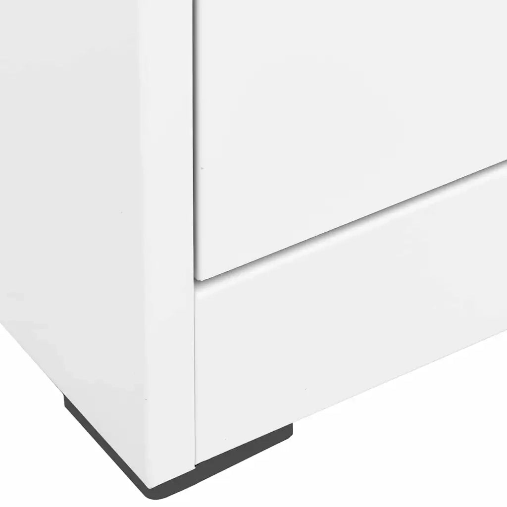 Armadio Classificatore Bianco 46x62x133 cm in Acciaio CFW3350151