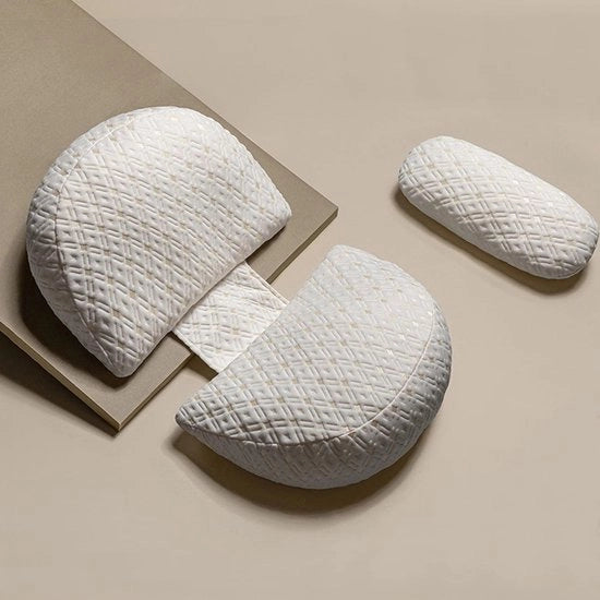 Cuscino per la gravidanza - Cuscino di supporto per il corpo comodo per donne incinte - Cuscino a U per il comfort del sonno e l'allattamento - Cuscino per bambini - Cuscino di cotone