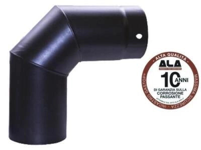 GOMITI CURVE ALA 2 MM AETERNUM 90 DIAMETRO 12-13-14-15-16CM STUFE CANNE FUMARIE