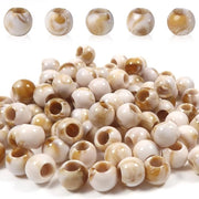 Impianto di Acrilico per Gioielli - 100 pezzi - 12 mm - Apertura 5,8 mm - Impianto di Sierapercussioni - Gioielli - Manufatti - Colori Vividi - Set di Impianti di Sierapercussioni