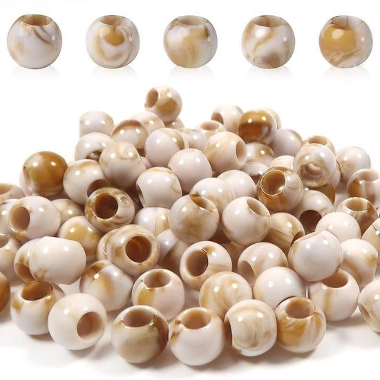 Impianto di Acrilico per Gioielli - 100 pezzi - 12 mm - Apertura 5,8 mm - Impianto di Sierapercussioni - Gioielli - Manufatti - Colori Vividi - Set di Impianti di Sierapercussioni