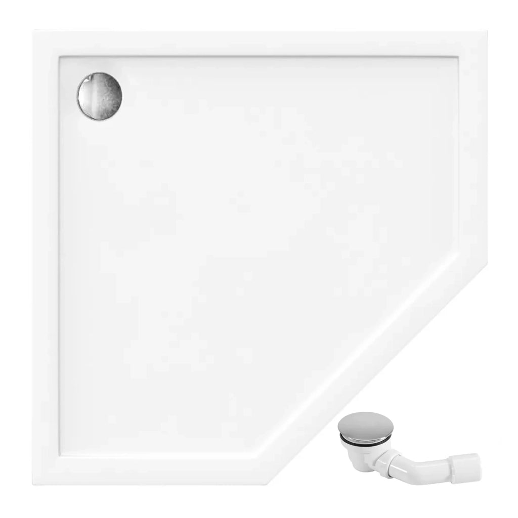 Cabina Doccia Diamond 90x90 Brush Gold senza piatto doccia