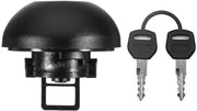 Dop per serbatoio con chiave - Tankdop - Nero - ABS/Meta - Per OPEL/VAUXHALL/Nissan - Dimensioni 7,5x6,5x7,5cm
