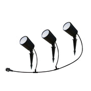 Spike LED 3*7W RGB Black Body IP65
