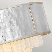 Lampadario Contemporaneo Reverie Acciaio Oro Champagne 8 Luci E14