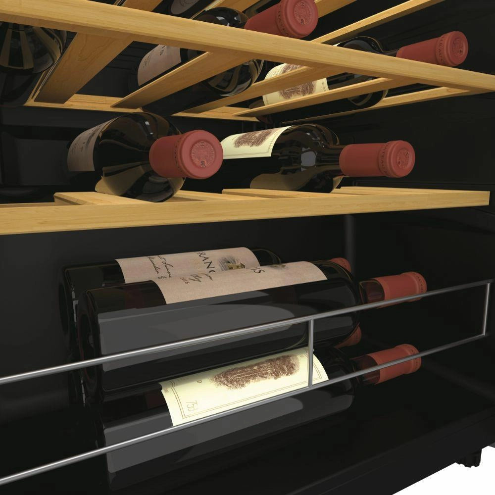 Candy CWC023 DiVino Cantinetta Vini Libera Installazione 23 Bottiglie 62 L Classe G Wi-Fi Ripiani Legno Anti UV colore Nero