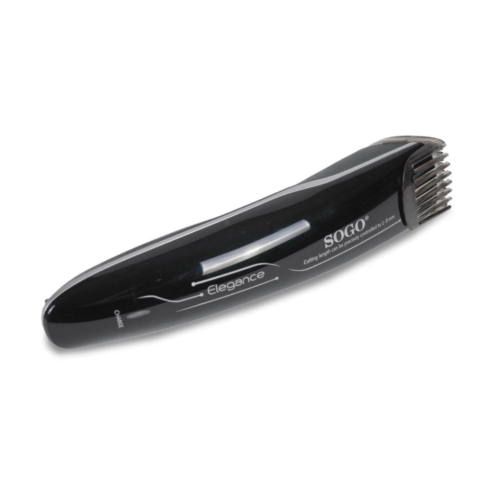 Tagliacapelli elettrico ricaricabile wireless, pettine guida precisione 1-8mm, batteria 600mAh autonomia 35min - SOGO