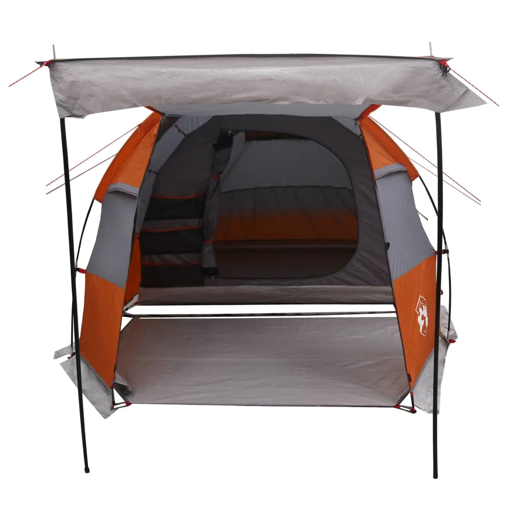 Tenda a tunnel Grigio e arancione 390 x 215 x 152 cm 42017444