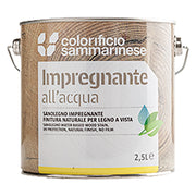 IMPREGNANTE 'SANOLEGNO' Lt. 0,750 Trasparente- 6 pezzi  - COLORIFICIO SAMMARINESE