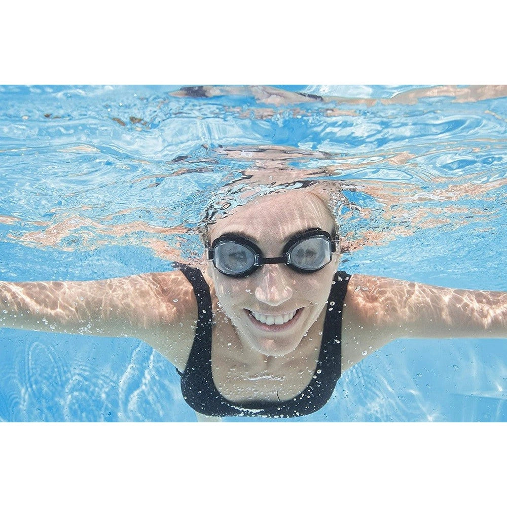 Trade Shop - Occhialini Da Nuoto Mare Piscina Deep Marine 14 + Anni Colori Assortiti 21097 -