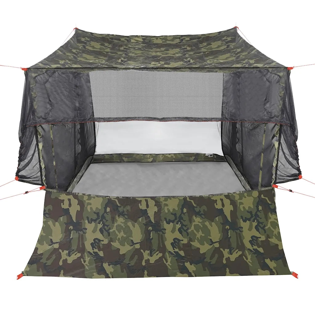 Tenda per Auto per 2 Persone Mimetica Impermeabile 4009532