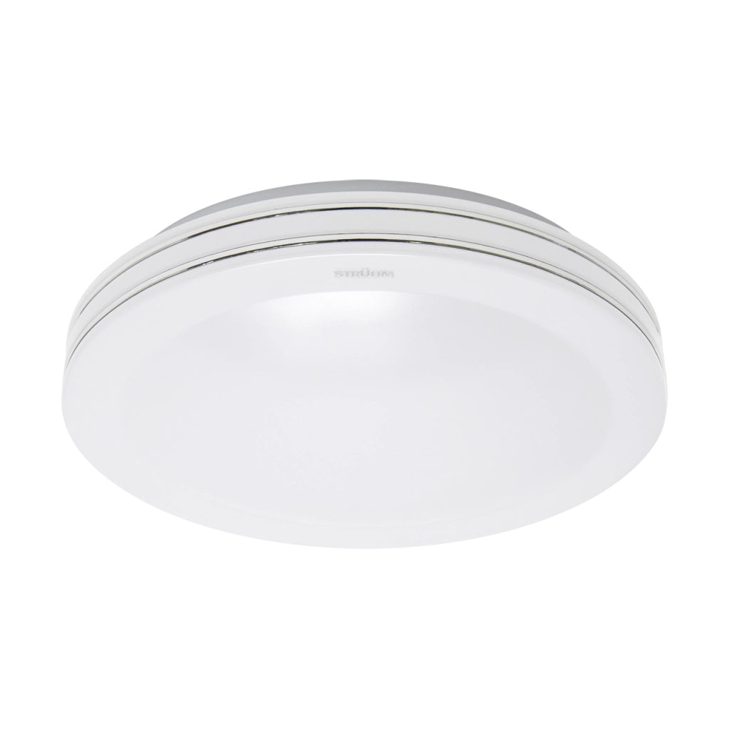 Plafoniera bagno LED 16W bianca tonda 35cm Soleo Struhm