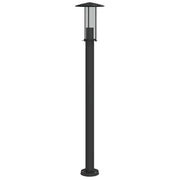 Lampada da Terra per Esterni Argento 100 cm in Acciaio Inox CFW9370871