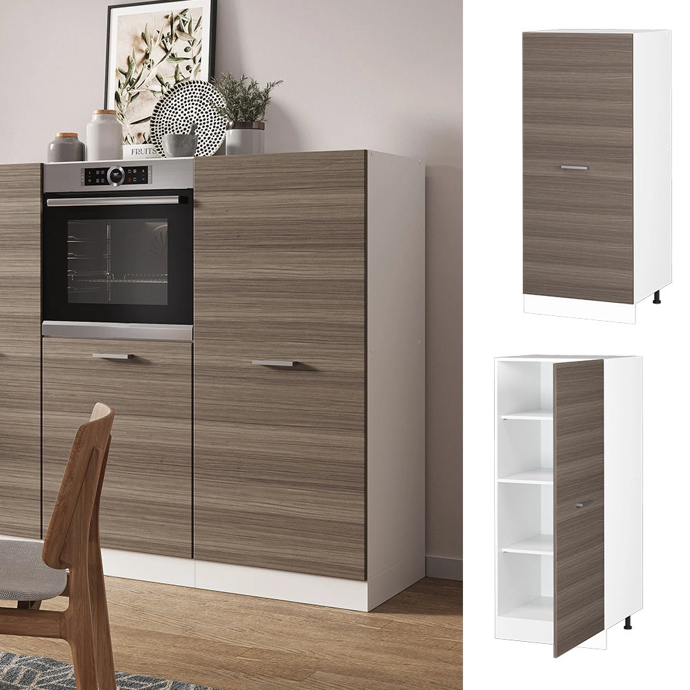 Mobile cucina dispensa R-Line Grigio nobile/Bianco 60 cm Vicco
