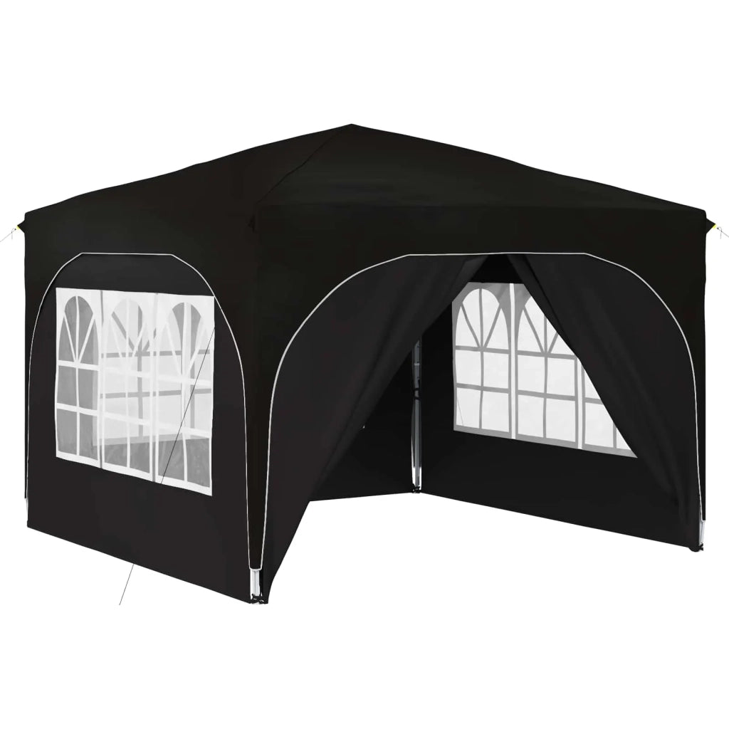 Tenda per feste a pop-up 290 x 290 x 245 cm Nero 42019876