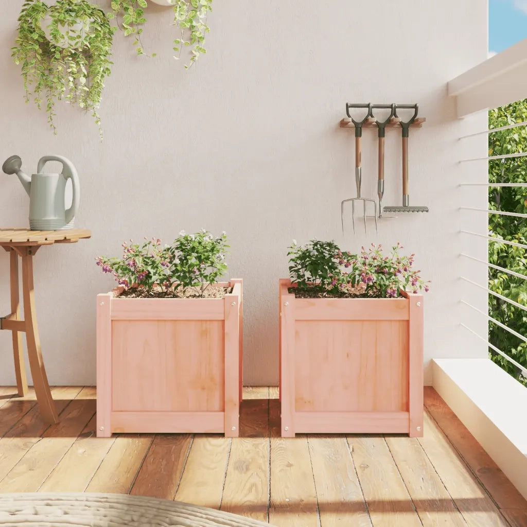 Fioriere da Giardino 2 pz in Legno Massello di Douglascod mxl 132653