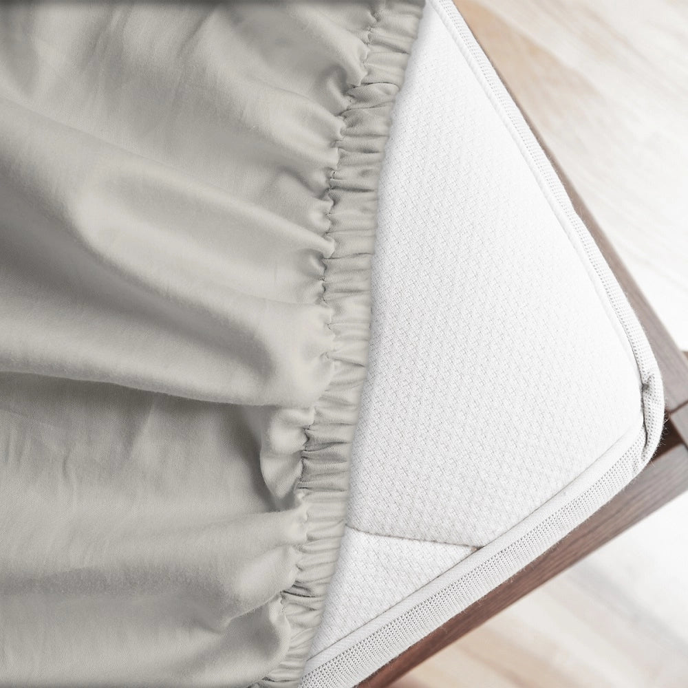Lenzuolo letto sotto con angoli 100% puro cotone Made in Italy tinta unita Beige - 1 Piazza e mezza