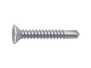 VITE AUTOPERFORANTE TSP CAVA PH IN ACCIAIO ZINCATO N BLISTER- - ø mm.4,2x45 in blister pz.10 (A) - 5 blister AMBROVIT