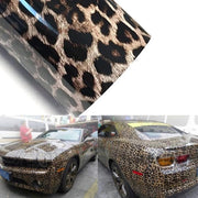 Foglia di avvolgimento in PVC lucente a camuffamento - 30 x 152 cm - Autofoglio