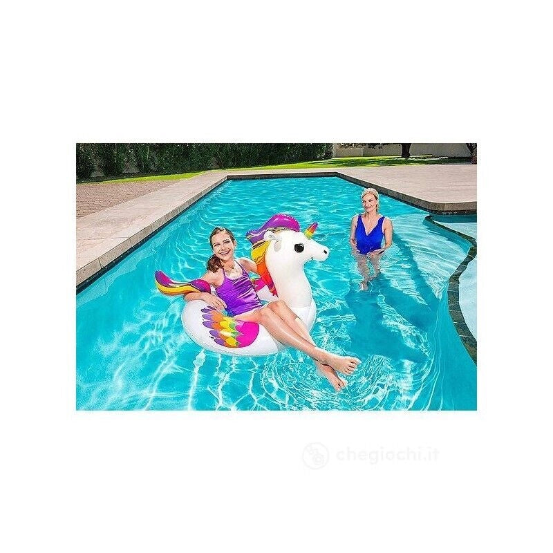 SALVAGENTE UNICORNO FANTASY 119X91CM PER PISCINA MARE