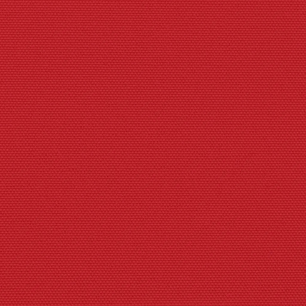 Tenda da Sole Laterale Retrattile Rossa 160x1000 cm