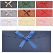Pacchetti di carta per inviti 10 pezzi - Pacchetti di carta vintage - Pacchetti di carta per biglietti di auguri - Pacchetti di carta per inviti personalizzati - Inviti di matrimonio 22 × 11 cm - Pacchetti di carta per biglietti di auguri personalizzati