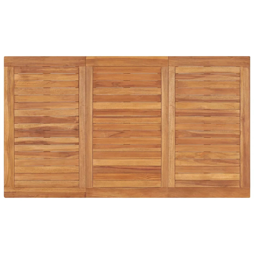 Set da pranzo da giardino 3 pezzi mobili da esterno legno massello di teak 02_0014258
