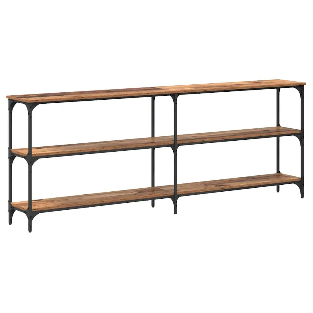 Tavolo consolle Legno vecchio 200 x 29 x 75 cm 871319