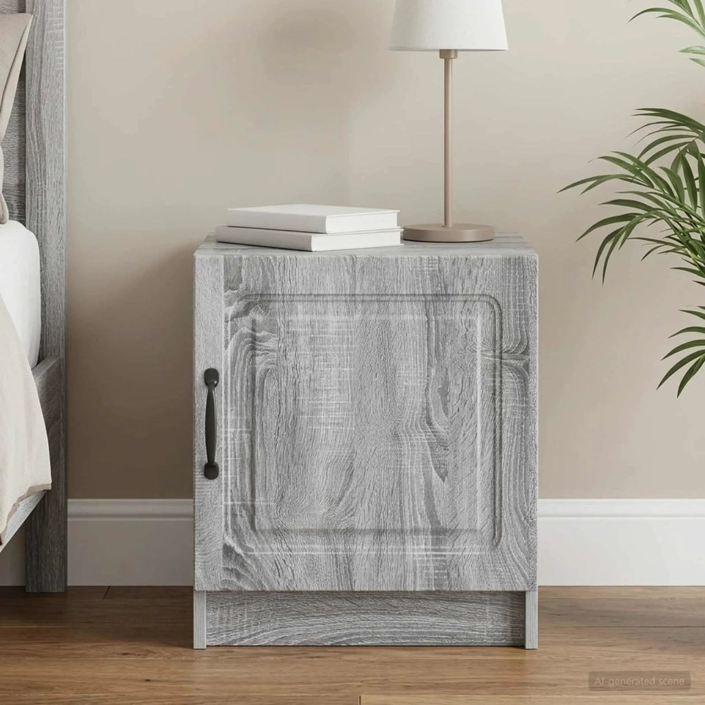 Armadio da Notte Grigio Sonoma 43 x 34,5 x 47 cm 895727