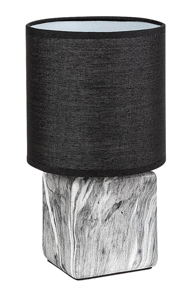 Lampada da tavolo Nalisa 1xE14 marmo nero Rabalux